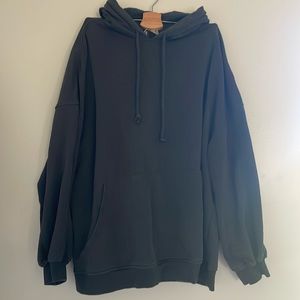H&M oversized grey hoodie